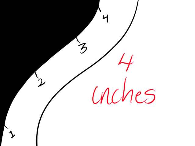 4 inches